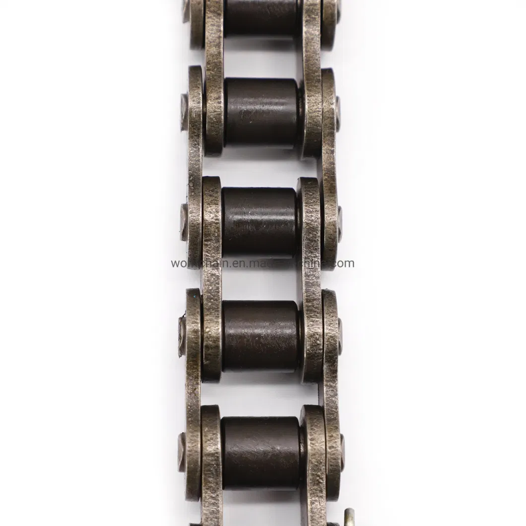 ISO 9001 Approved Motorcycle Part Use for Machine Machinery Sprocket Stainless Steel Agricultural Chain Transmission Chain Roller Chain Conveyor Chain